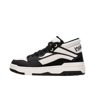 李宁MIDFLEECE2024男女同款加绒保暖中帮经典休闲运动板鞋AGCT226