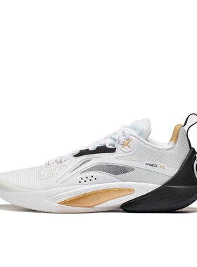 LiNing/李宁闪击10篮球鞋防滑耐磨减震专业实战低帮运动鞋ABAT085