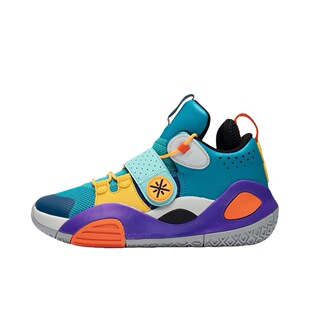 李宁全城8篮球鞋男女同款防滑耐磨回弹减震专业实战运动鞋YKBS072