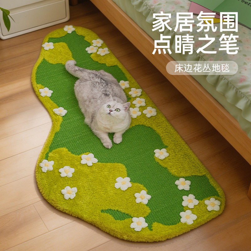 猫抓板剑麻猫抓垫耐磨耐抓防滑耐脏园艺造型地垫家用不占地猫用品