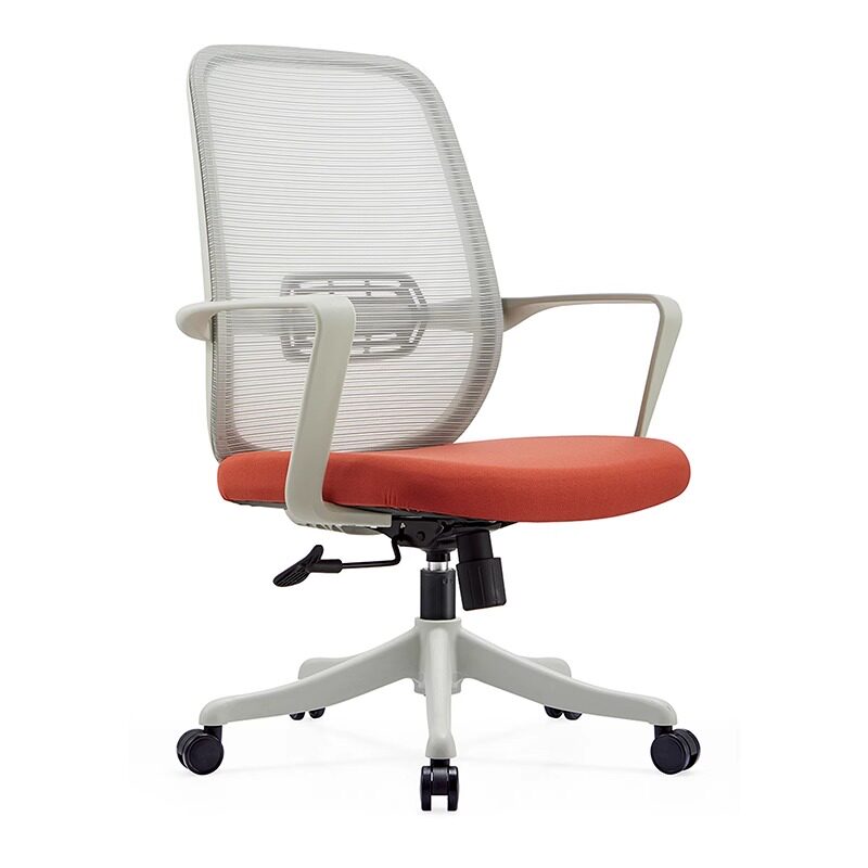 办公椅舒适久坐家用升降电脑椅万向轮护腰网布职员会议椅员工椅子