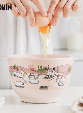 芬兰姆明moomin搅拌碗打蛋料理和面盆量杯烘焙用具杯烘培工具盆