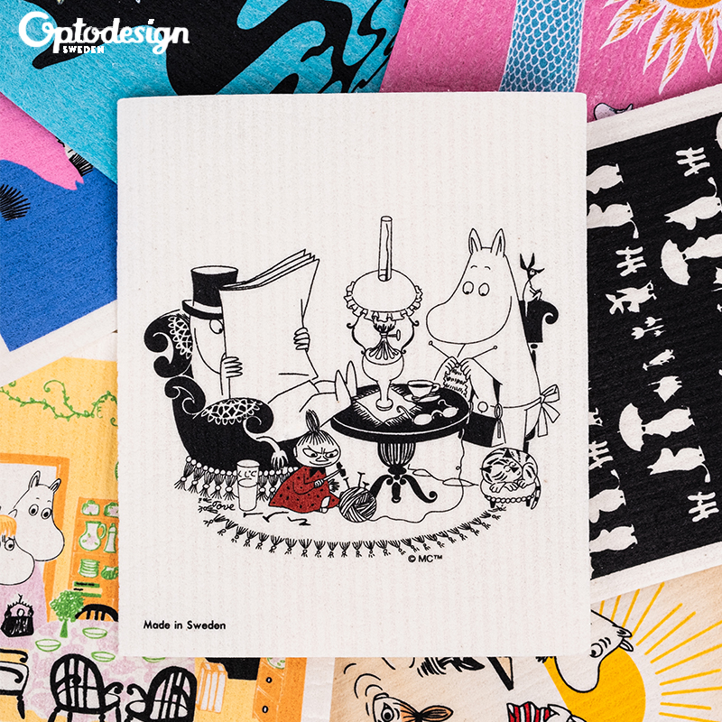 瑞典姆明moomin百洁布刷锅布抹布