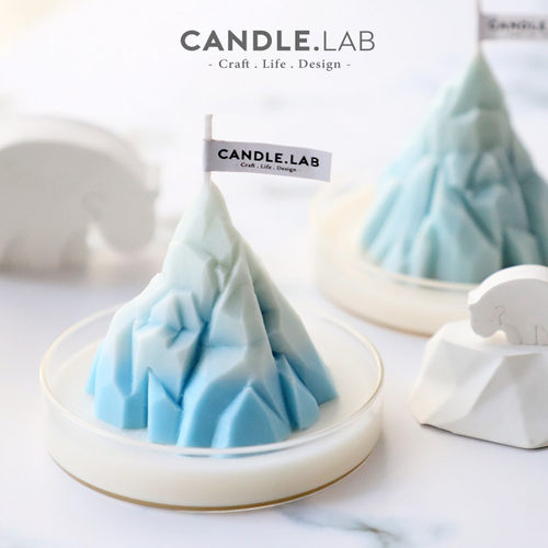雪山冰山diy香薰蜡烛硅胶模具