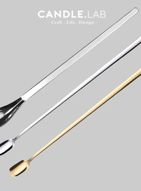 CANDLE.LAB | 搅拌不锈钢长柄勺DIY香薰蜡烛手工23