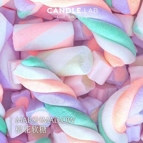棉花软糖diy香薰蜡烛石膏精油