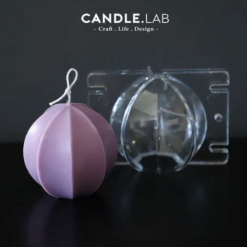 八角球形diy香薰蜡烛pc塑料模具