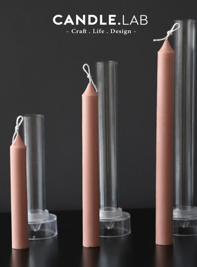 CANDLE.LAB | 蜡烛用枝形长杆细杆PC模具透明硬质塑料模具15