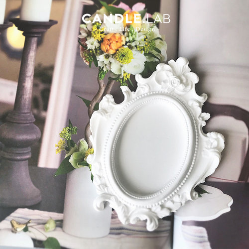 雕花相框diy香薰扩香石硅胶模具