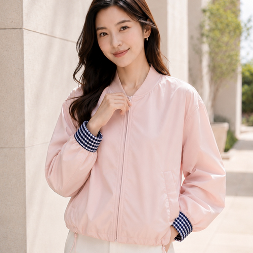 棒球服短款外套女小个子早秋韩风