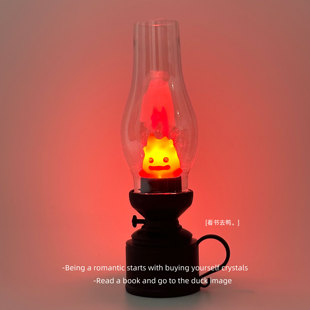 「无聊了 点燃个小火焰」卡西法火焰小夜灯氛围桌面装饰摆件礼物