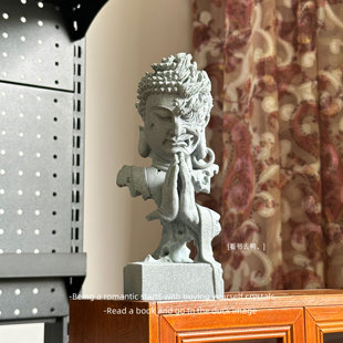 「一念一瞬 变换莫测」成佛成魔释迦牟尼装饰办公桌面摆件礼物