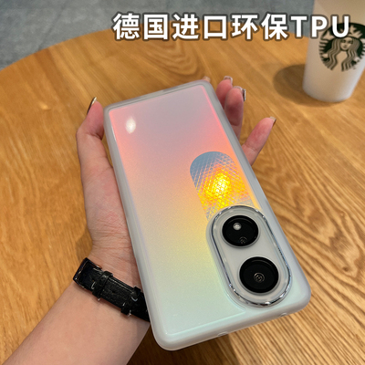 OPPOA1Pro硅胶自带镜头膜手机套