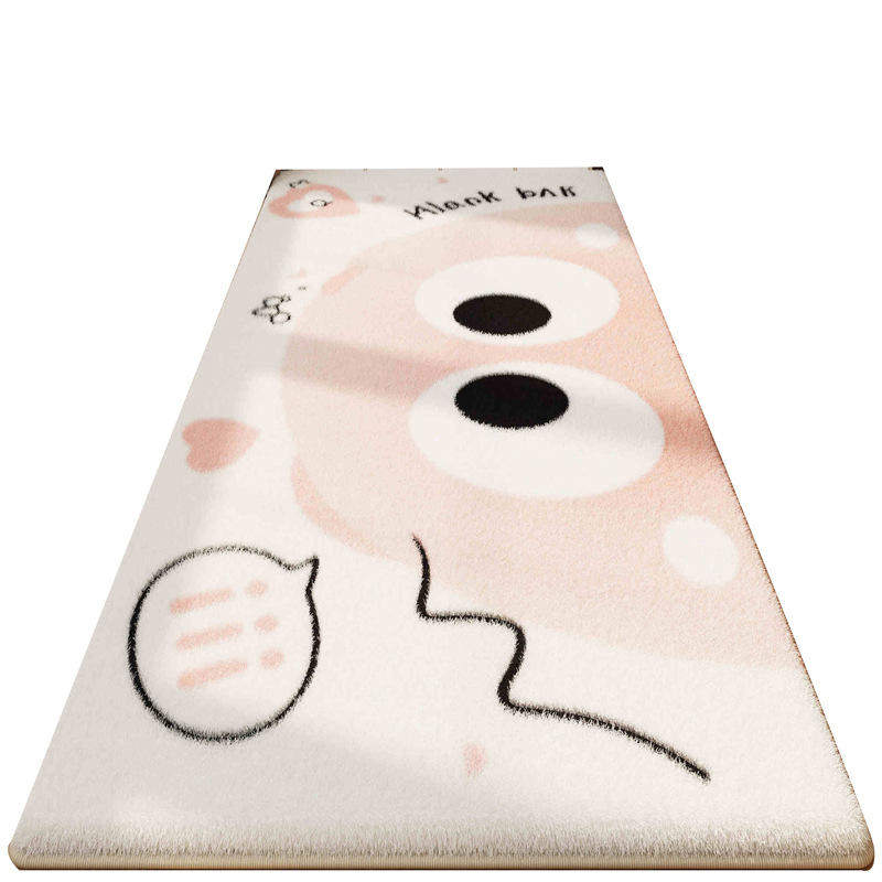 卡通新款卧室耐脏易打理仿地毯