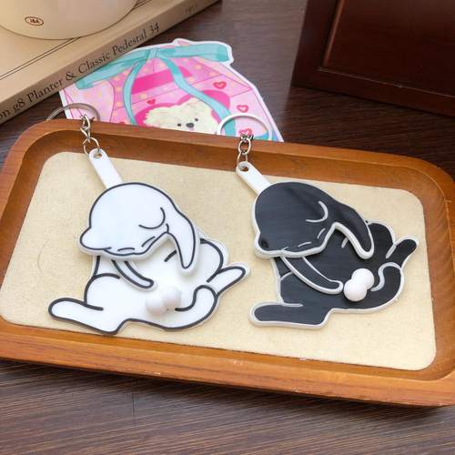 新款稀奇捣蛋猫挂件创意钥匙扣搞