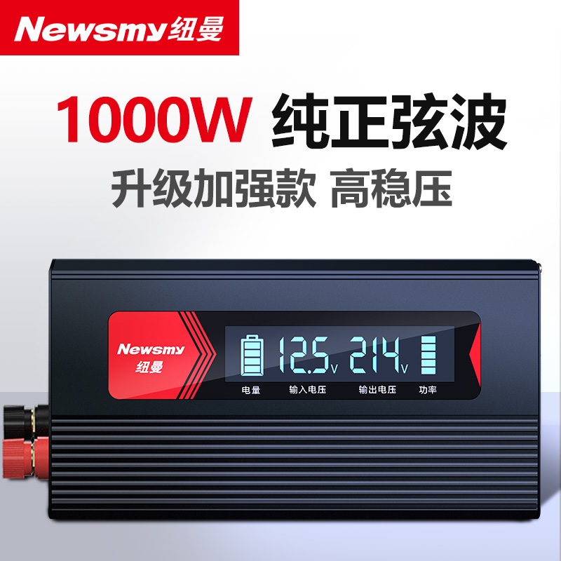 纽曼车用家用逆变器1000w大功率