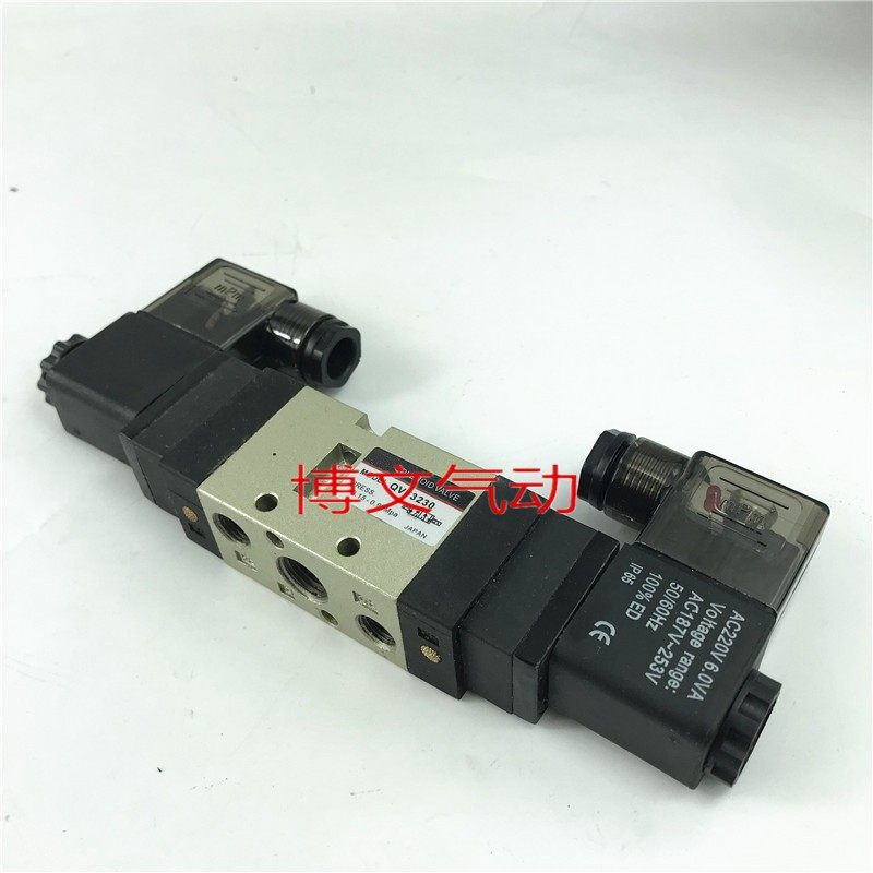 二位五通電磁閥QVF3230 換向閥QVF3330三位五通在類目 五金/工具, 氣動工具, 氣動元件中 - 來自Buy2taobao.com提供專業的淘寶代購服務