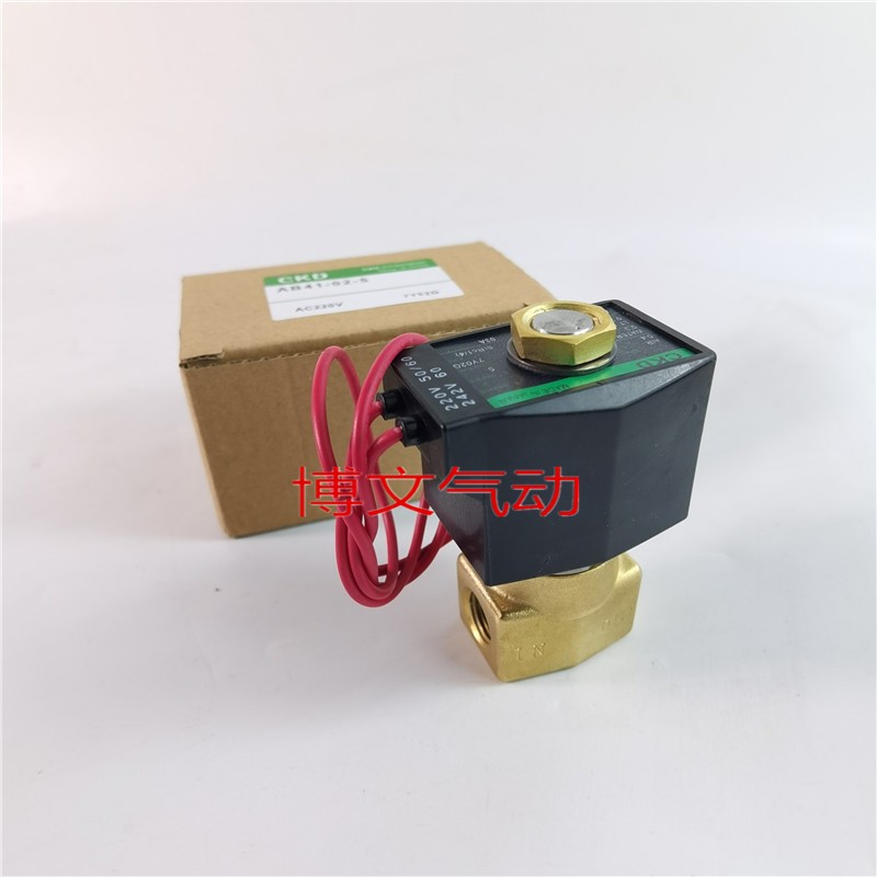 CKD电磁阀AB31-02-2/3/4/5/6-02E/DC24V/AC220V