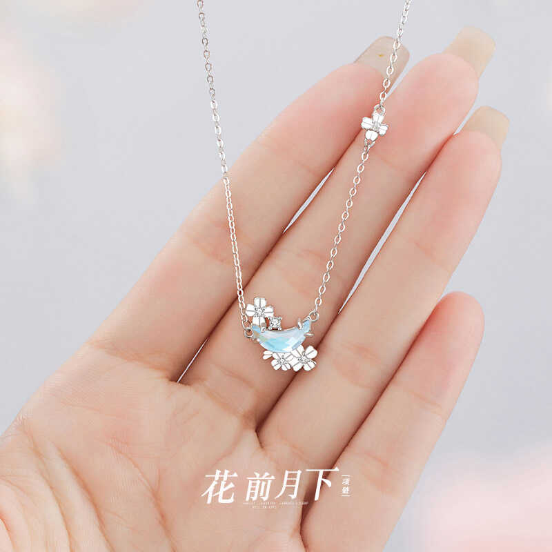 简约森系送闺蜜纪念信物超仙吊坠