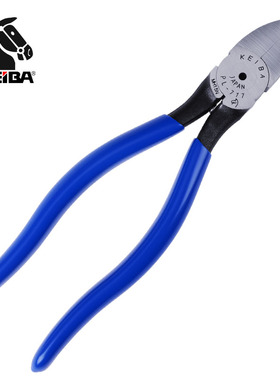 KEIBA日本马牌PL-714/715/716/717水口钳 进口塑料剪钳斜口斜嘴钳