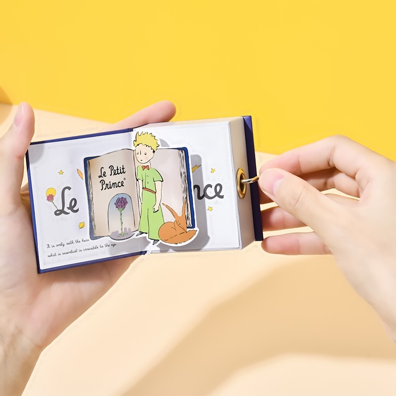 小王子3D立体音乐盒摆件手摇八音盒儿童朋友女孩生日礼物女生