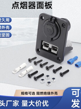适用安德森50A插头转点烟器USBType插头游艇钓鱼船房车露营供电口