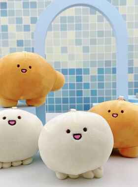 韩国dowdow章鱼面团包包挂件软萌可爱情侣钥匙扣少女心治愈小公仔