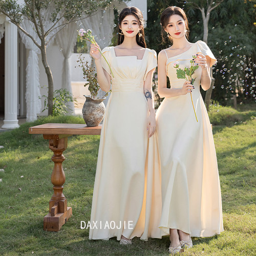 新款伴娘服伴娘团姐妹裙高级礼服