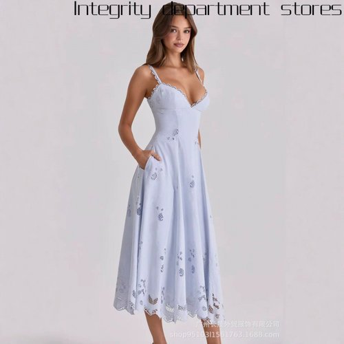 Printedsexypartyslimfitdress镂