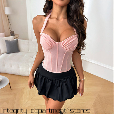 LaceSplitStrapsSexyDress辣妹上