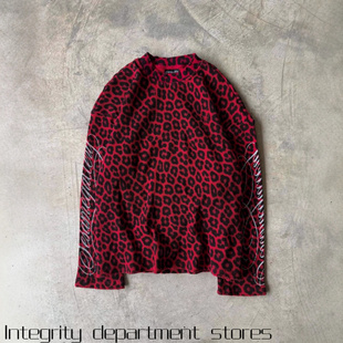 Loose Jacket潮流风宽松豹纹双袖 Fit Sweatshirt Fitted Casual