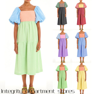 shirt women Splicing sexy short top度假风连衣裙多巴 lace