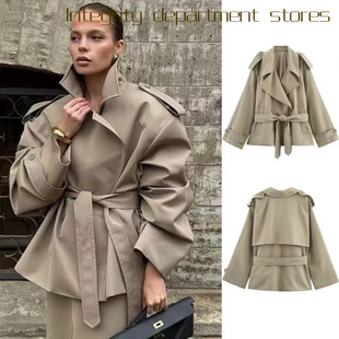 stand loose collar cotton 风宽松休闲 Casual jacket爆款 coat