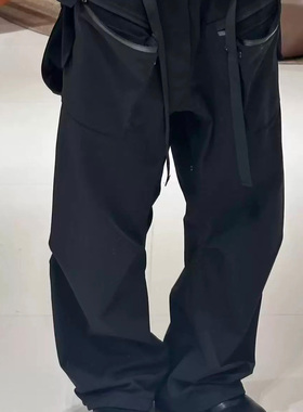 自主ACRONYM风格 J106  四面弹机能立领拉链可拆卸背带冲锋衣夹克