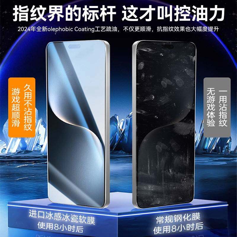 德国青果老黄【超声波解锁】适荣耀maic7pro手机膜magic8秒proair水凝膜magic7rsgr保时捷新用款保护曲屏全胶