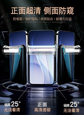 德国青果老黄适用opporeno15c防窥手机膜reno15Pro钢化膜14/13水凝软膜oppo8十7/6全屏oppifindx9防摔findx8