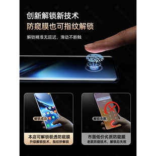 德国青果老黄适用vivox200防窥膜x100SPro手机x90钢化x80vivo防窥x70x60水凝vivos19Pro软膜s18s17保护s16s1