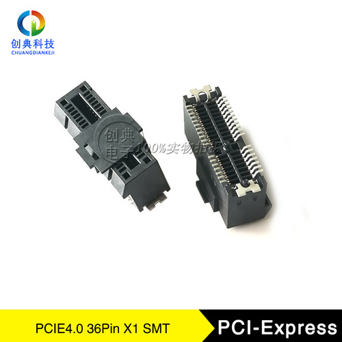 PCIE4.0显卡插槽36PinX1LOTES