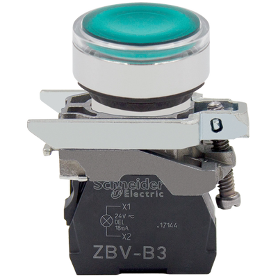 施耐德XB4B原装进口带灯按钮开关