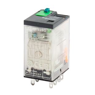 施耐德中间继电器RXM2CB2BD直流24V小型2开2闭RXM2CB2P7交流230V