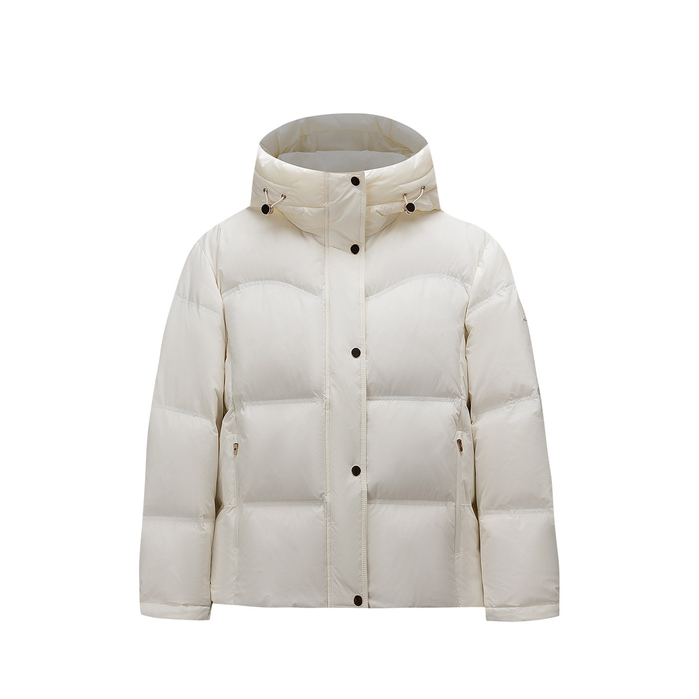 安踏防泼水宽松短款羽绒服女冬季新款鸭绒保暖棉服外套162547935