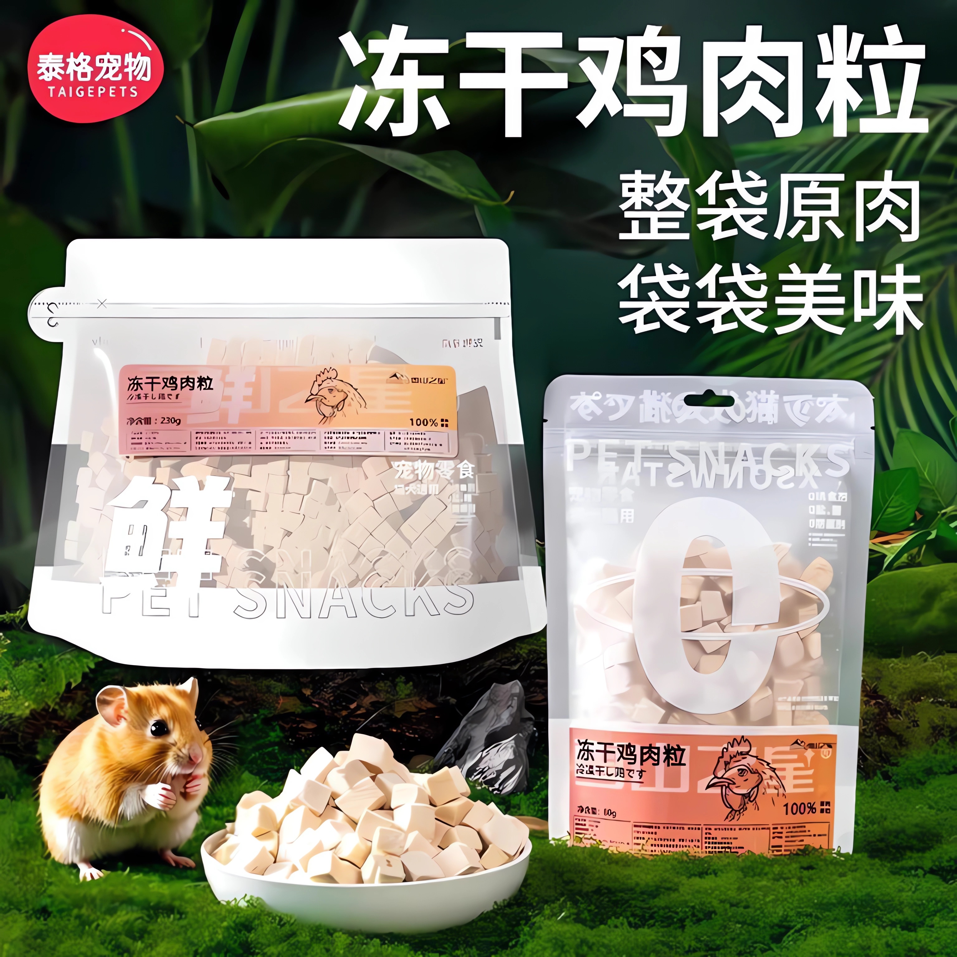 仓鼠粮食主粮金丝熊零食大礼包