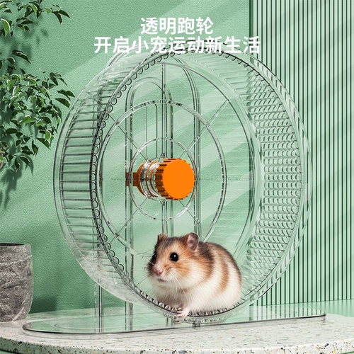 仓鼠跑轮静音带轴承超大号金丝熊玩具跑步自嗨解闷小仓鼠用品大全