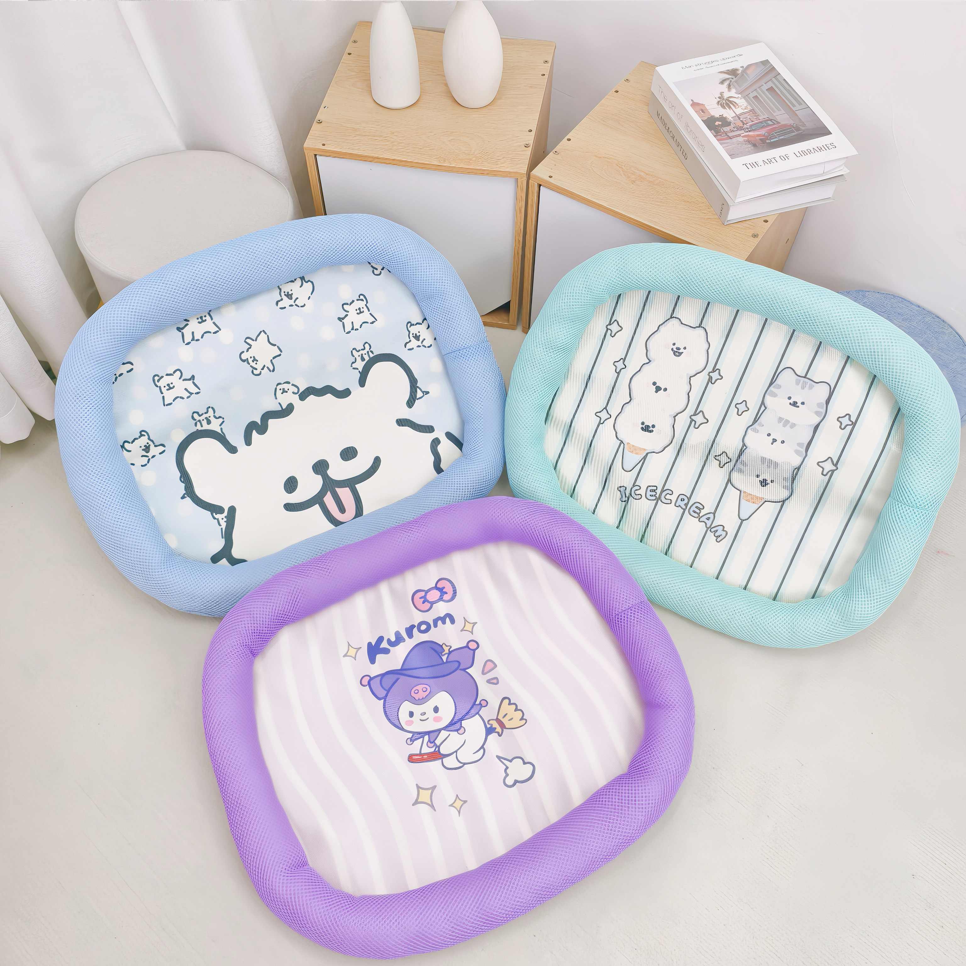 卡通猫窝猫窝夏季凉席夏天冰垫宠物凉席睡垫狗窝猫床宠物冰窝垫子,宠物/宠物食品及用品,猫窝/屋/帐篷/沙发,淘宝优惠券,粉丝福利购,淘宝优惠卷