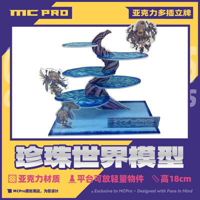 游戏王珠泪水仙女人鱼场地模型