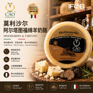 莫利沙尔阿尔塔图福绵羊奶酪 Molissardo Truffle Cheese
