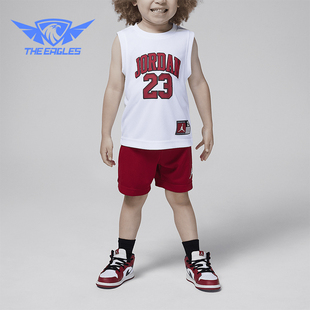 Nike/耐克正品Jordan 23 Jersey 小童篮球训练套装HF2234-687