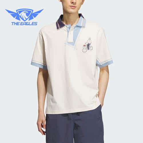Adidas/阿迪达斯正品三叶草男子运动休闲短袖T恤POLO衫IS0636