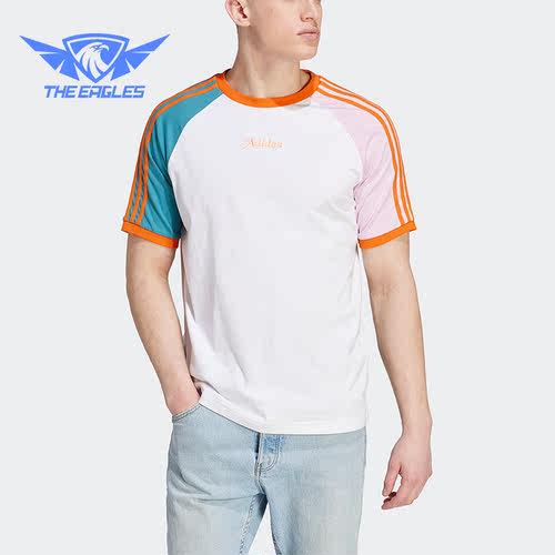 Adidas/阿迪达斯正品三叶草RAGLAN TEE 男子短袖T恤IT8190