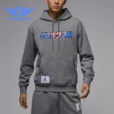 耐克男士薄绒休闲连帽卫衣套头衫